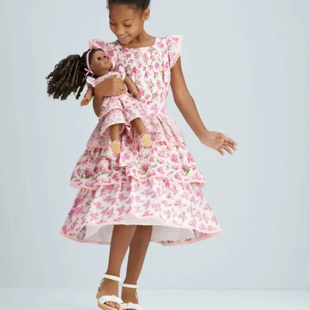 American Girl x LoveShackFancy Floral Dress Size 7
